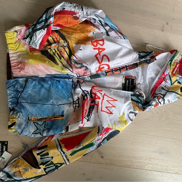 NWT Jean-Michael Basquiat x Members Only lightweight men’s Jacket, Size Large - Picture 4 of 4